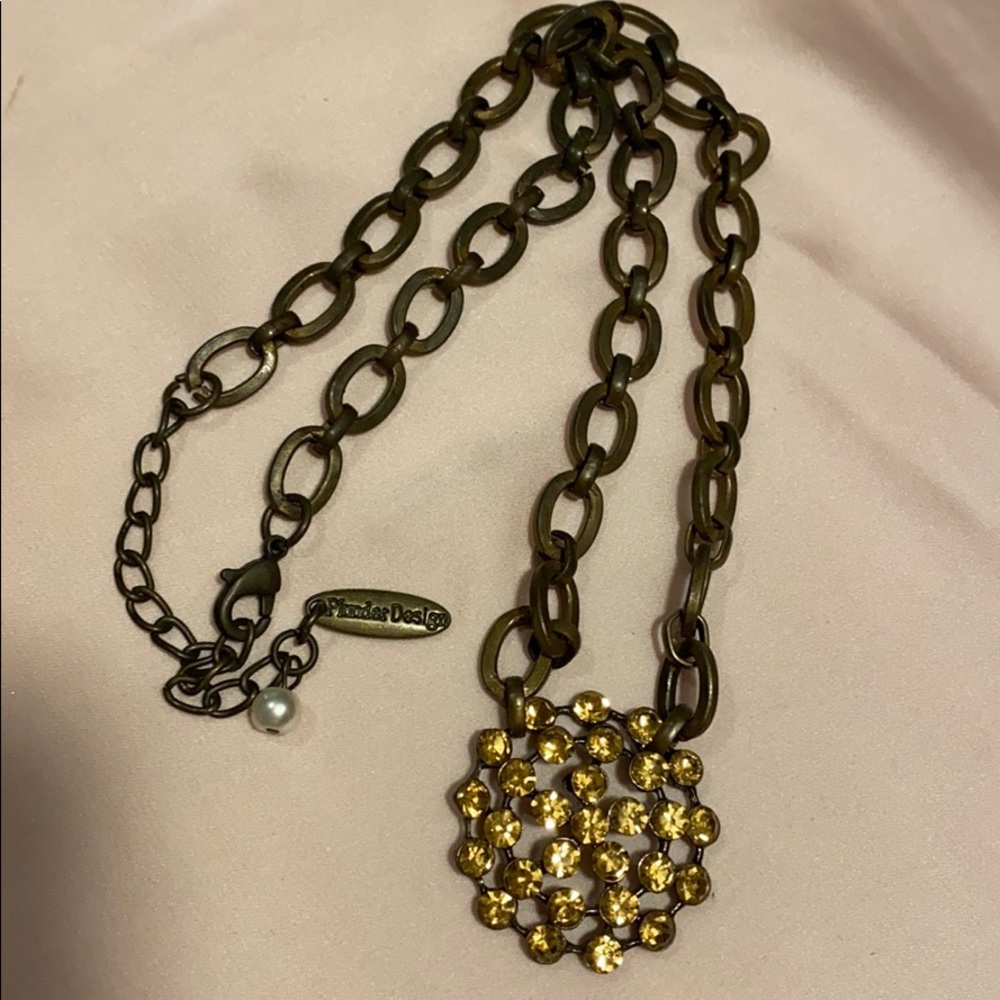 Plunder Design Amber Necklace